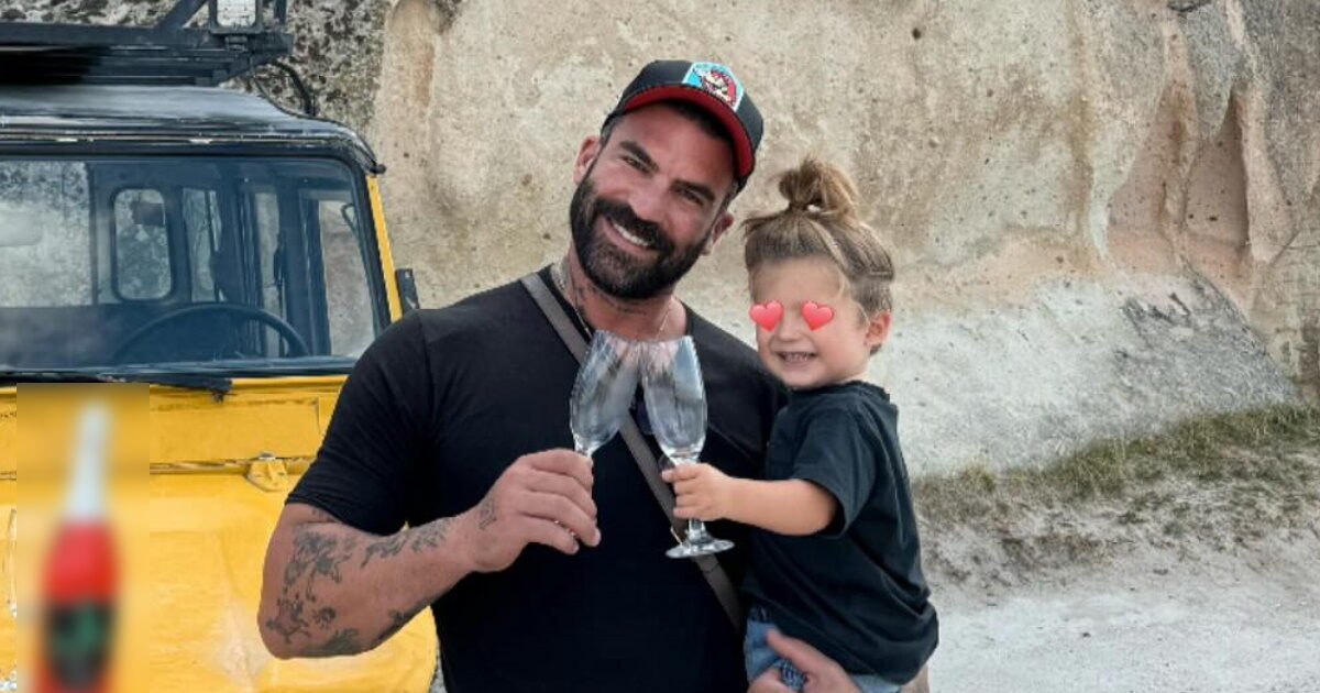 Δημήτρης Αλεξάνδρου: Στο στάδιο με τον 2,5 ετών γιο του, Πάρη – Βίντεο