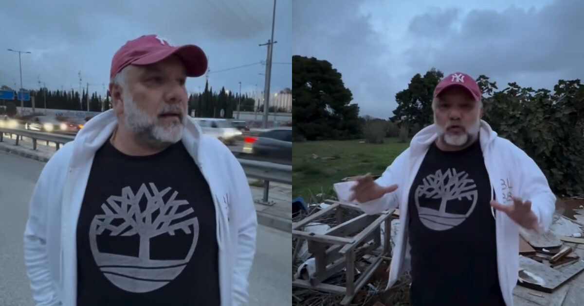 Οργισμένος ο Γρηγόρης Αρναούτογλου: «Η Αθήνα του 2025 είναι ντροπή»