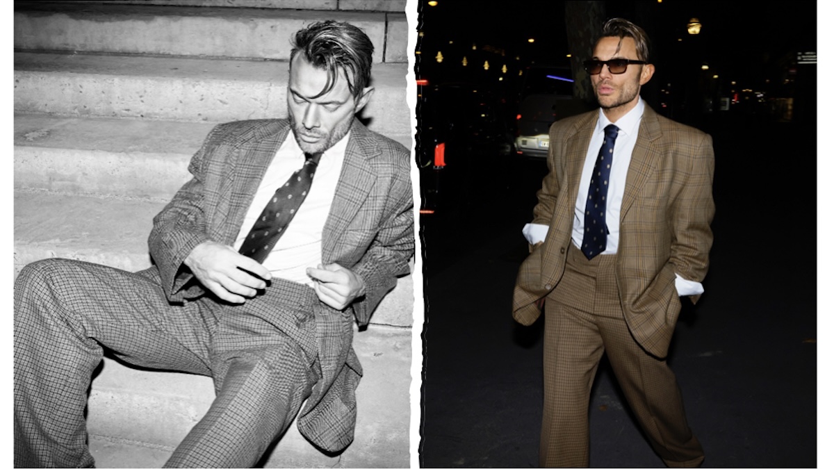 Το καρό κάνει δυναμική επιστροφή από τον Saint Laurent στο Παρίσι του Δημήτρη Γιαννέτου