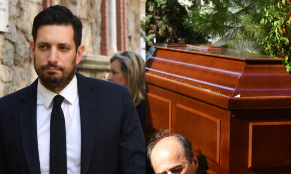 Κωνσταντίνος Κυρανάκης: Βαρύ πένθος στην τελετή αποχαιρετισμού της μητέρας του