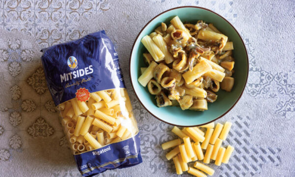 Rigatoni με σουπιά