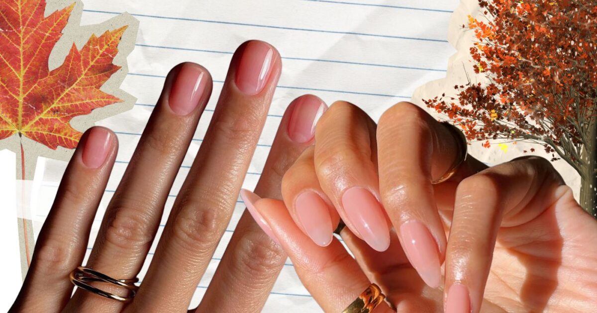 Rosehip Oil Nails: Ροζ νύχια με υγρό ημιδιάφανο αποτέλεσμα