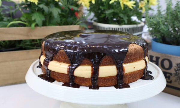 Boston cream pie ή κέικ κοκ