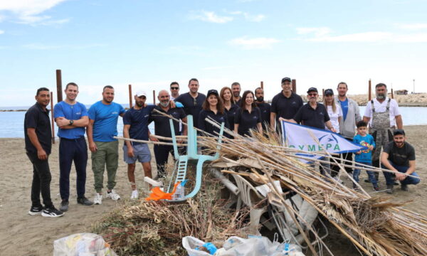Η Blue Island μαζί με τη CYMEPA διοργάνωσαν εθελοντική καθαριότητα στην παραλία του Λιμανιού Ζυγίου