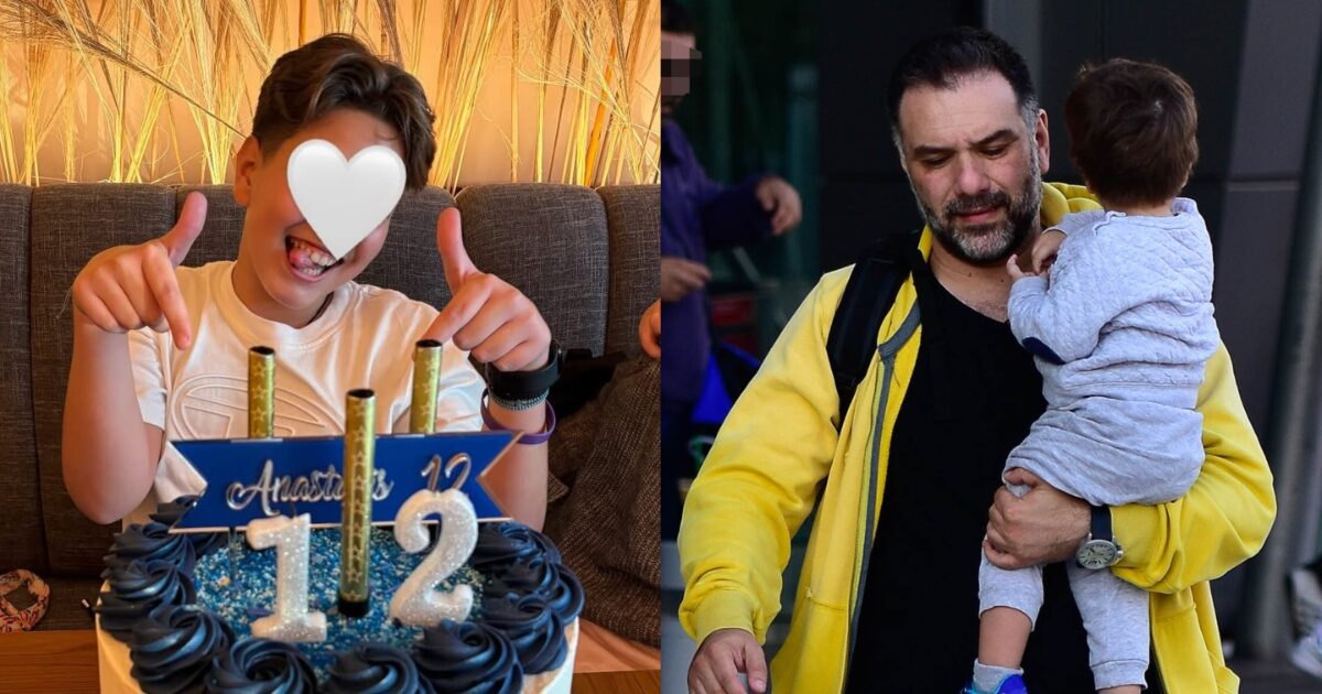 Γρηγόρης Αρναούτογλου: Ο Αναστάσης γιόρτασε τα 12α γενέθλιά του – Εικόνες από το πάρτι
