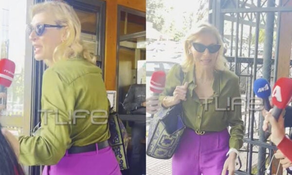 Η Ζέτα Δούκα στο δικαστήριο για τη μήνυση του Γιώργου Κιμούλη εναντίον της Δώρας Χρυσικού για δυσφήμιση
