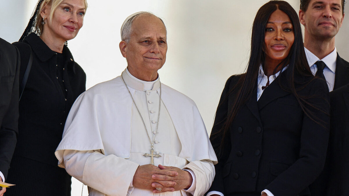 Η Naomi Campbell συναντήθηκε με τον Πάπα Λέοντα XIV