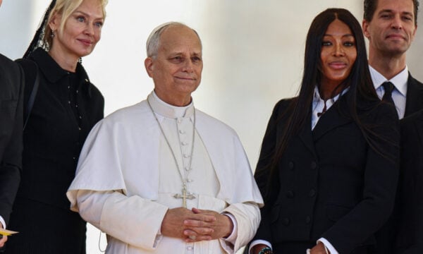 Η Naomi Campbell συναντήθηκε με τον Πάπα Λέοντα XIV