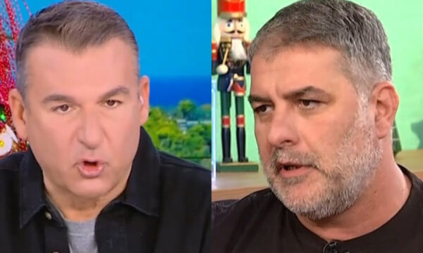 Γιώργος Λιάγκας προς Βασίλη Μπισμπίκη: «Αδικείς με το τσουβάλιασμα – Εσύ επέπληξες τους δημοσιογράφους, η Ματσούκα προσκάλεσε τα κανάλια»