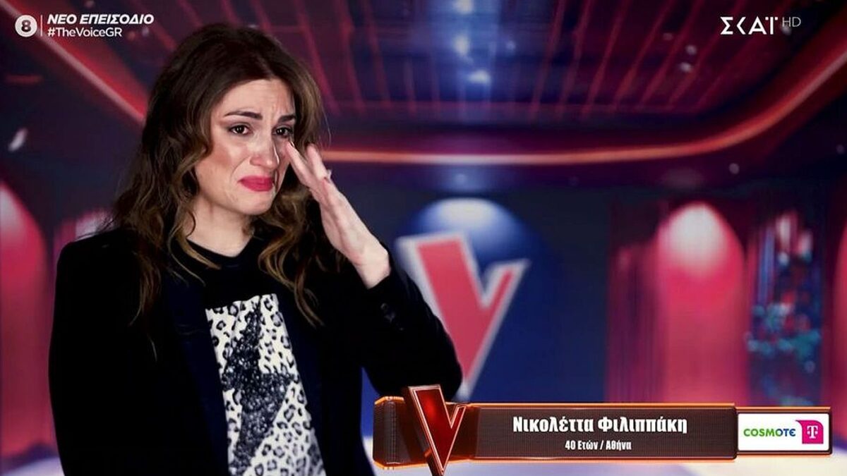 The Voice – Η Νικολέττα δάκρυσε μπροστά στην κάμερα: «Σε γυρίζω πίσω στην καριέρα σου, αυτά ήταν τα τελευταία της λόγια»