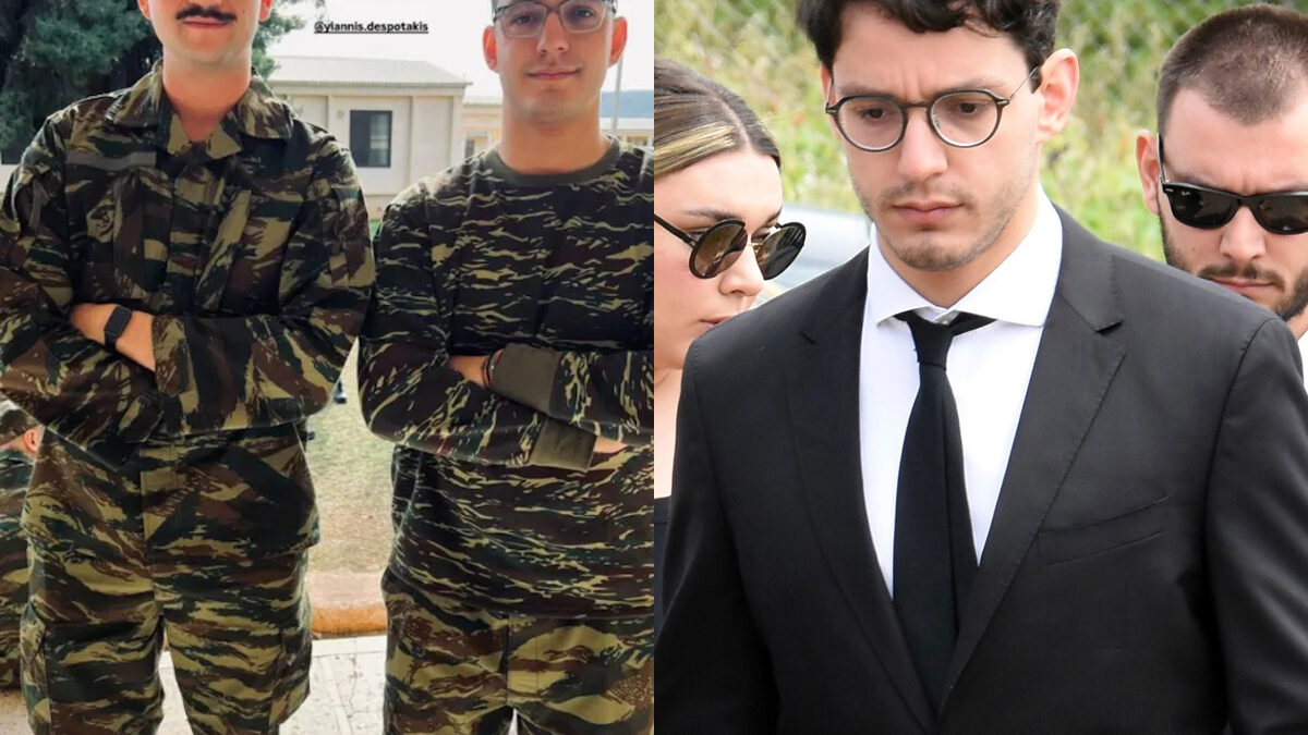 Ανδρέας Πάγκαλος: Ο γιος του Θεόδωρου Πάγκαλου κατατάχθηκε στον στρατό