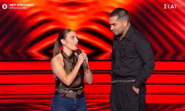 The Voice – Η Μαίρη ξάφνιασε τον Χρήστο Μάστορα: «Είσαι εξαιρετικός από κοντά»