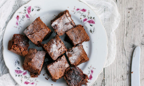 Brownies µε κακάο και χαρούπι