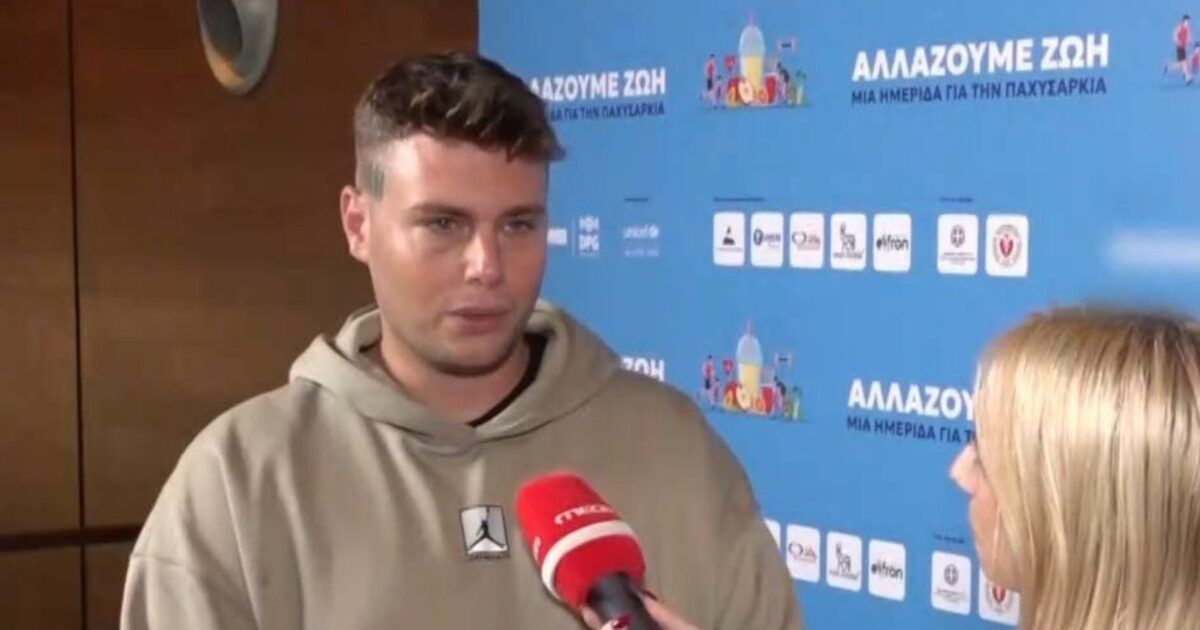Αλέξανδρος Κοψιάλης: «Ζυγίζω 120 κιλά, αν συνεχίσω έτσι σύντομα θα έχω σοβαρά προβλήματα»