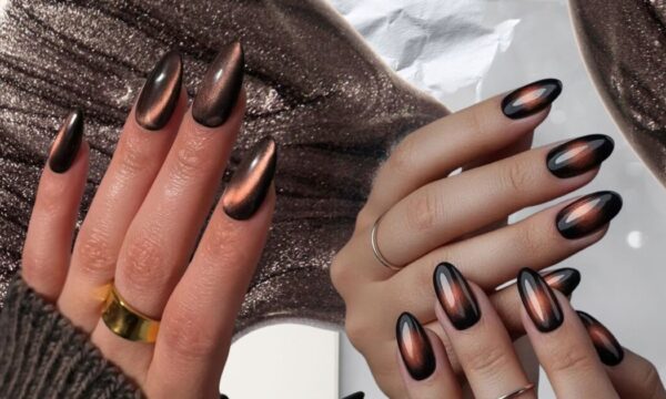 Caviar nails: Το πολυτελές μανικιούρ που θα κυριαρχήσει στα χριστουγεννιάτικα πάρτι