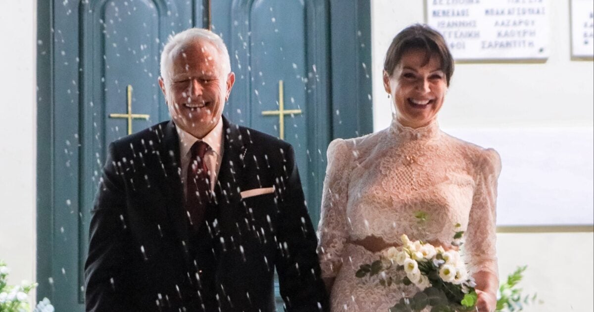 Γιάννης Ραγκούσης και Μαρίνα Κοντοτόλη ενώθηκαν με τα δεσμά του γάμου: Δείτε τις φωτογραφίες από την τελετή τους