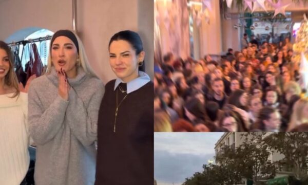 Ιωάννα Τούνη: Πλήθος κόσμου στο φιλανθρωπικό μπαζάρ με τις φίλες της στη Θεσσαλονίκη – Η δημόσια «ευχαριστία»