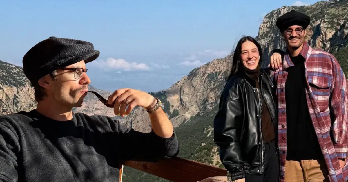 Γιώργος Καράβας – Ραφαέλα Ψαρρού: Το φωτογραφικό άλμπουμ από τη χειμερινή εξόρμηση του ζευγαριού, χωρίς τα παιδιά τους