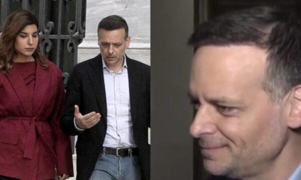 Χάρης Δούκας: «Ήταν μια κρίσιμη στιγμή» – Οι πρώτες δηλώσεις για τη νοσηλεία της συζύγου του, Γεωργίας Πολυτάνου