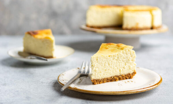 New York cheesecake με χαμηλές θερμίδες