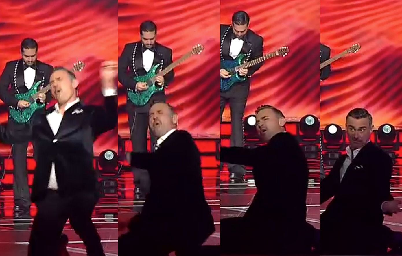 The Voice: Ροκ είδωλο ο Καπουτζίδης στο πρωτοχρονιάτικο πάρτι – Τον αποθέωσαν οι κριτές