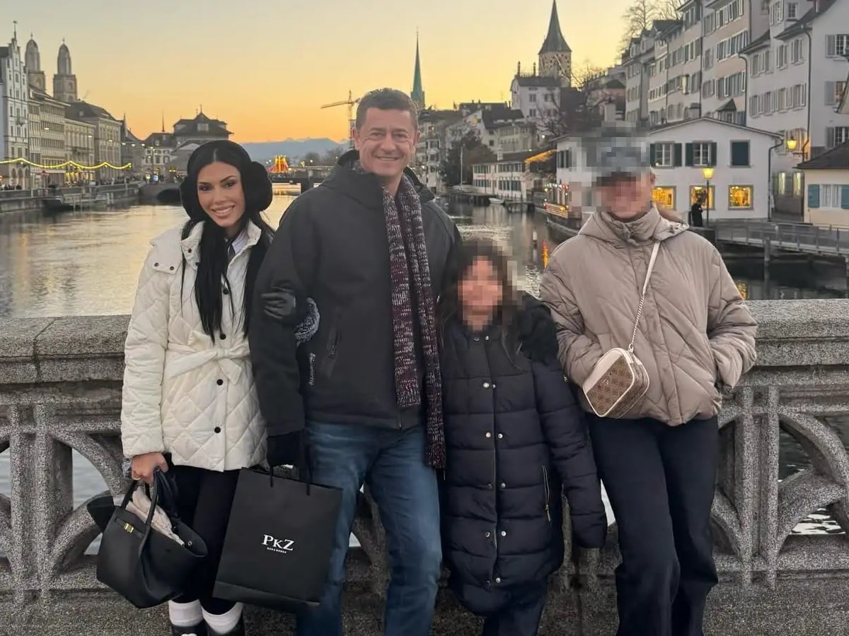 Αντώνης Σρόιτερ – Ιωάννα Μπούκη: Το φωτογραφικό λεύκωμα από την εκδρομή τους στη Ζυρίχη με τις κόρες τους