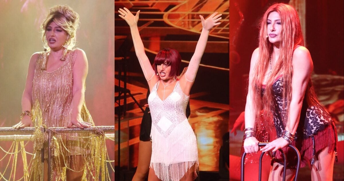 Έλενα Παπαρίζου: Οι εντυπωσιακές περούκες και ο σαγηνευτικός χορός στην καρέκλα επί σκηνής