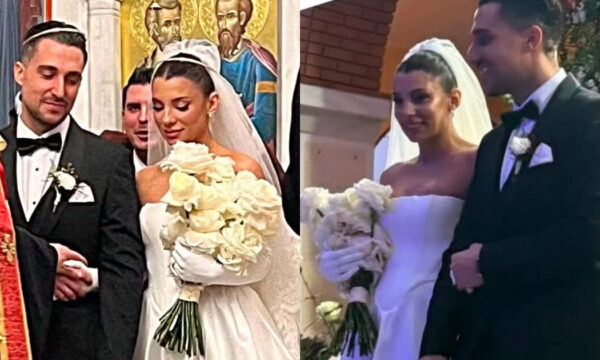 Σάκης Κατσούλης – Μαριαλένα Ρουμελιώτη: Όσα συνέβησαν στο γαμήλιο πάρτι – Ο ρομαντικός χορός του ζευγαριού