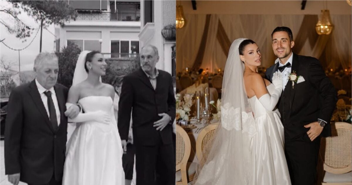 Μαριαλένα Ρουμελιώτη: Το βίντεο από τον γάμο της με τον Σάκη Κατσούλη – Η άφιξη στην εκκλησία και η έξοδος των νεόνυμφων