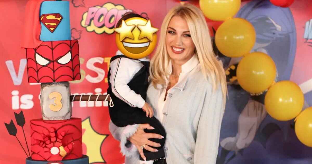 Κωνσταντίνα Σπυροπούλου: Αποκλειστικές εικόνες από το πάρτι γενεθλίων του γιου της, Βλάσση