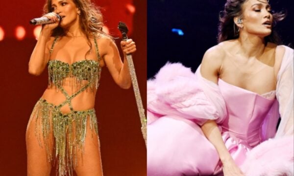 Η Τζένιφερ Λόπεζ μαγνήτισε τα βλέμματα στο Λας Βέγκας με δημιουργία Haute Couture Celia Kritharioti