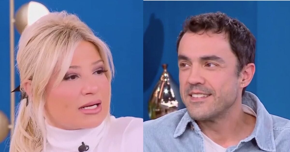 Φαίη Σκορδά προς Δημήτρη Κουρούμπαλη: «Είμαστε σχεδόν συνομήλικοι, η σύζυγός σου δεν ενοχλείται που δείχνεις νεότερος;»
