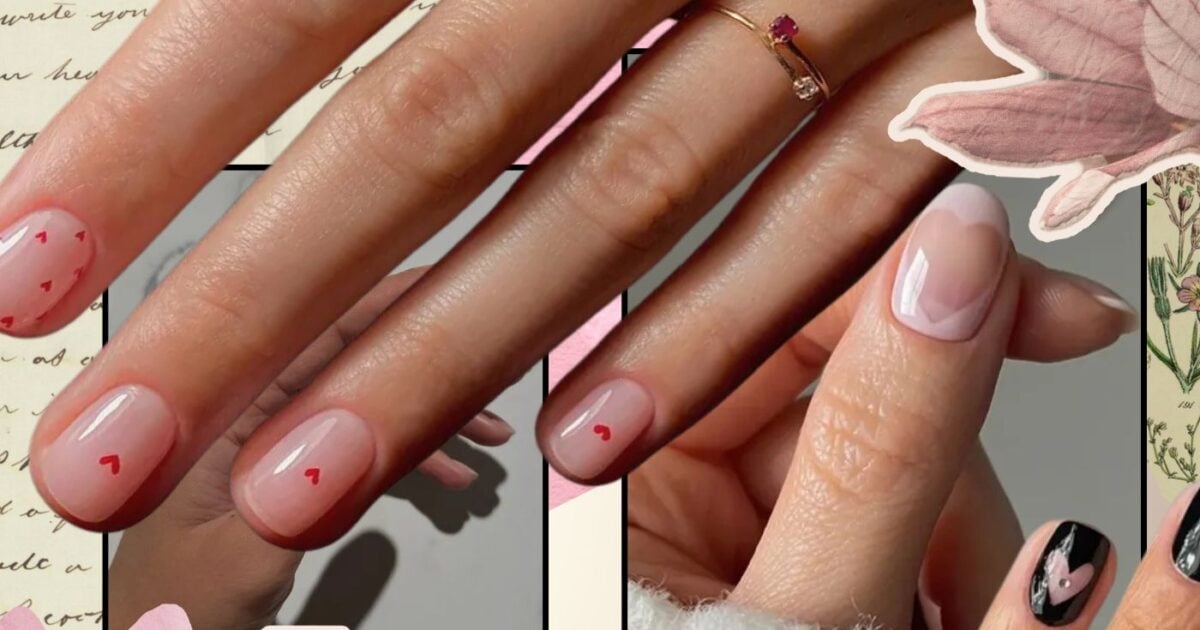 Το τέλειο minimal μανικιούρ για τη Γιορτή του Αγίου Βαλεντίνου
