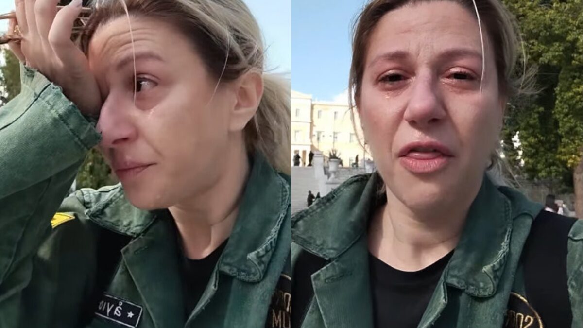 Δύσκολες ώρες για την ηθοποιό, Αρετή Πασχάλη μετά την διαδήλωση για τα Τέμπη – «Έριξαν δακρυγόνο κοντά στο πόδι μου»