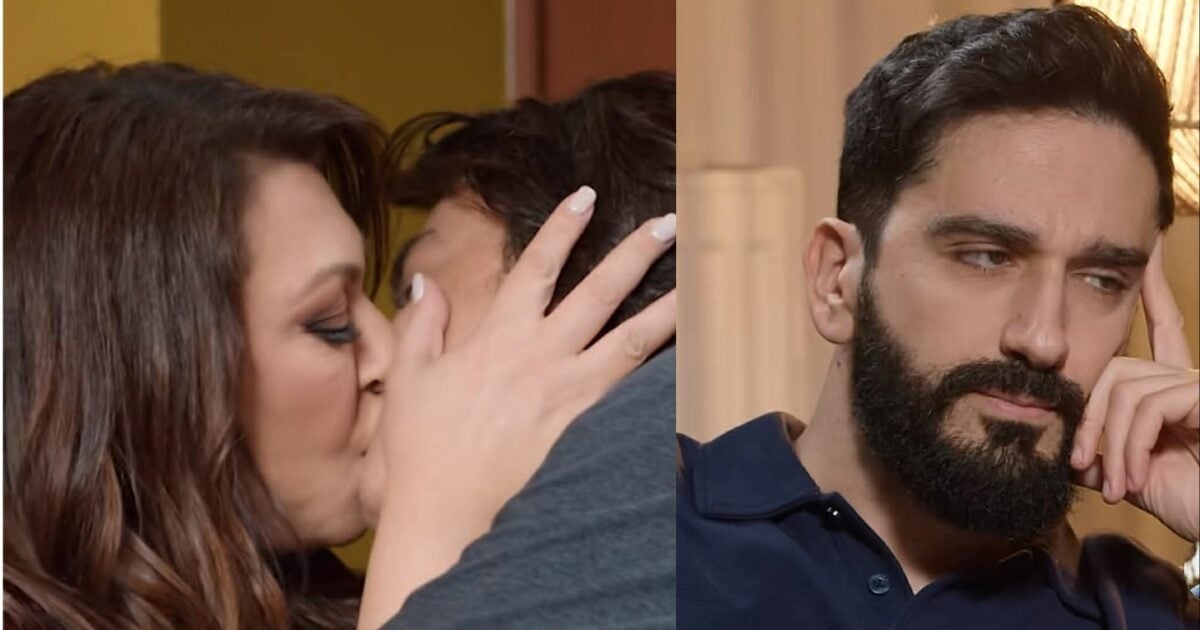 Καίτη Γαρμπή – Διονύσης Σχοινάς: Το έντονο φιλί σε συνέντευξη με τον Διονύση Ατζαράκη