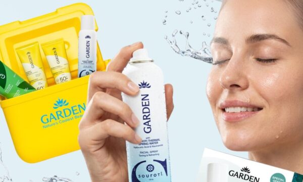 Η Garden και η Souroti λανσάρουν το πρώτο ελληνικό Facial Water Spray με ιαματικό νερό Σουρωτής