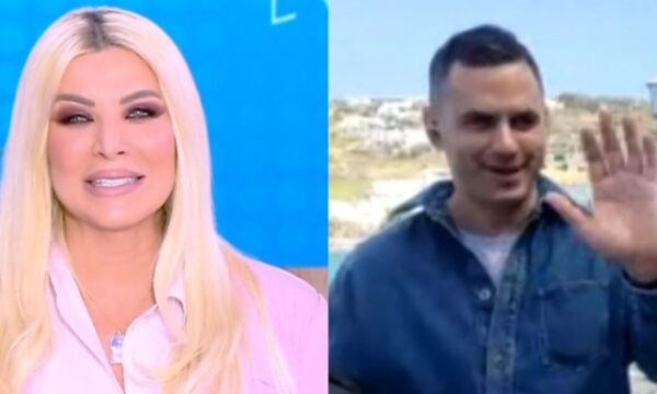 Κατερίνα Καινούργιου: Η κάμερα της εκπομπής της «συνέλαβε» τον Παναγιώτη Κουτσουμπή στη Μύκονο – «Είναι με άνδρες βλέπω, εντάξει»