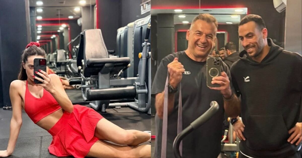 Γιώργος Λιάγκας – Μαρία Αντωνά: Κοινή προπόνηση στο γυμναστήριο! Δείτε τις φωτογραφίες