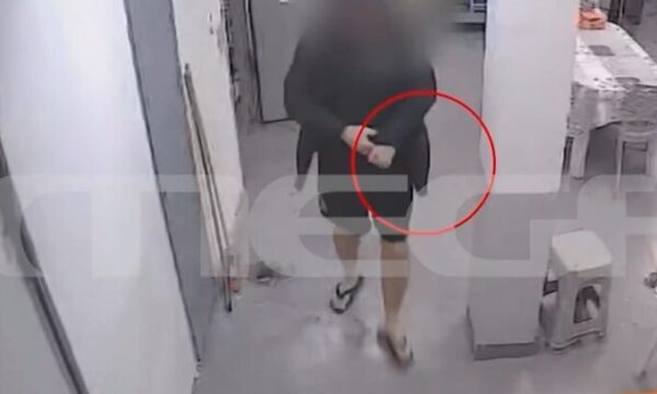 Βίντεο: Από τη στιγμή της δολοφονίας του ισοβίτη στις φυλακές Δομοκού
