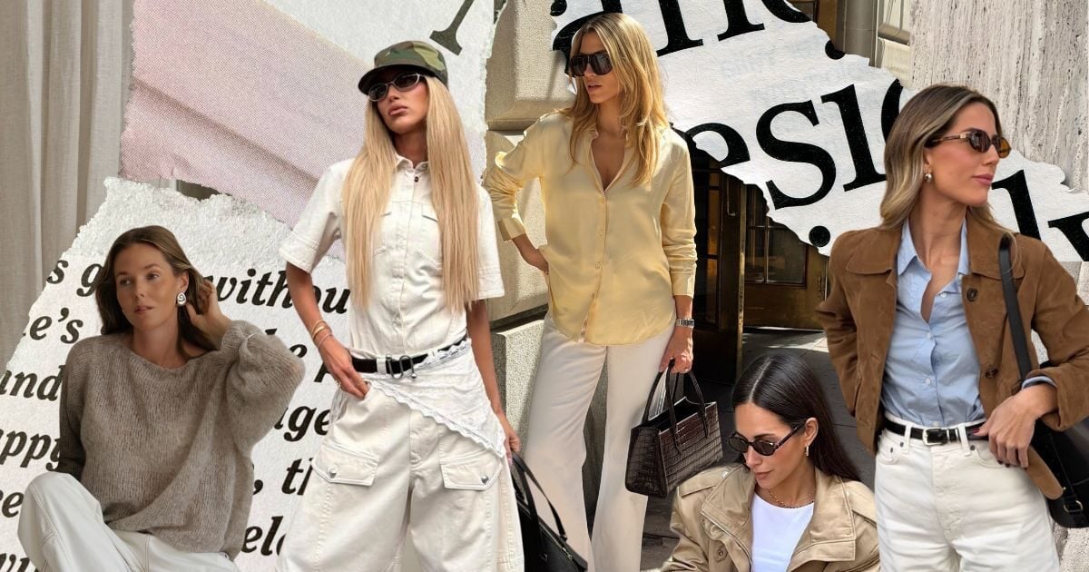 Λευκό τζιν: Επανέρχεται και φέτος την άνοιξη ως θεμέλιο για ατελείωτους συνδυασμούς