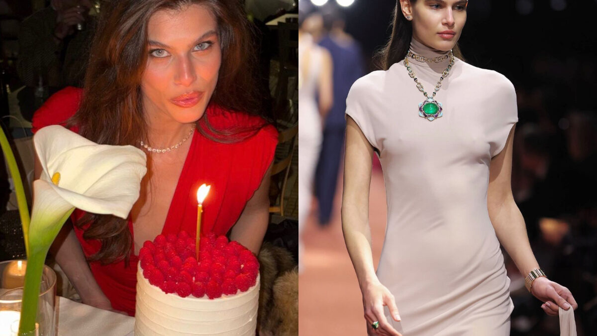 Ανθή Φακιδάρη: Η πασαρέλα του οίκου Bvlgari και το γενέθλιο πάρτι με φίλους
