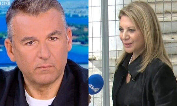 Μαρία Καρυστιανού προς Γιώργο Λιάγκα: «Μόνο η αλήθεια μας απασχολεί» – Οι δηλώσεις της έξω από τη δίκη για τα Τέμπη