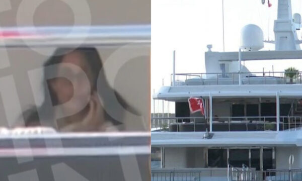 Μπραντ Πιτ: Οι στιγμές με τη σύντροφό του, Ινές ντε Ραμόν, στη θαλαμηγό