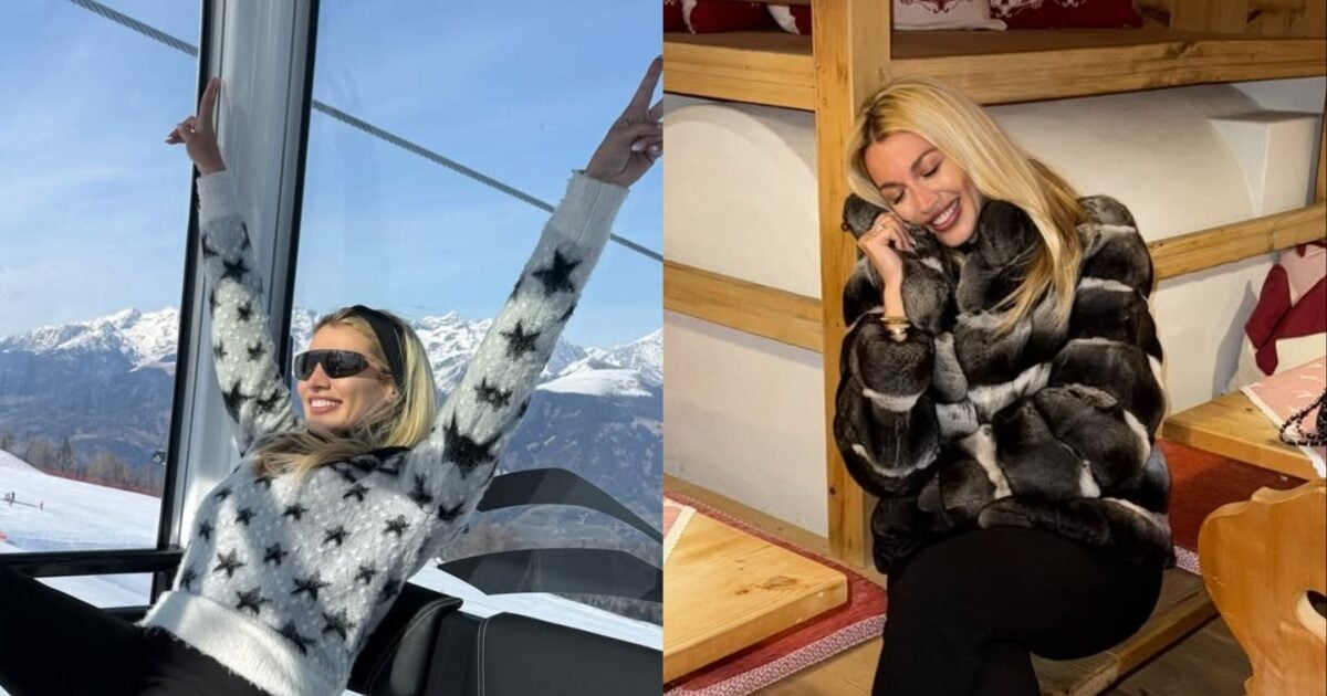 Κωνσταντίνα Σπυροπούλου: Η χειμερινή εξόρμηση με φίλους, το πάρτι γενεθλίων και οι στιγμές στο σαλέ