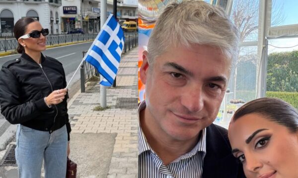 Σταματίνα Τσιμτσιλή – Θέμης Σοφός: Καμάρωσαν τα παιδιά τους στην παρέλαση της 25ης Μαρτίου – Εικόνες