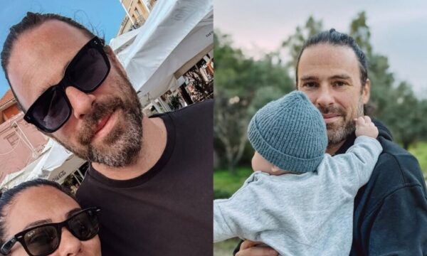 Ευρυδίκη Βαλαβάνη: Το βίντεο με τον Γρηγόρη Μόργκαν και τον 8 μηνών γιο τους που συγκινεί