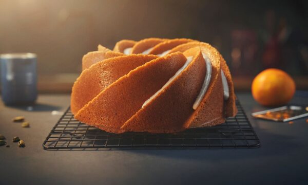 Bundt κέικ με άρωμα πορτοκαλιού