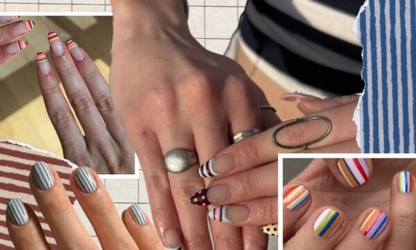 Stripped Nails: Αυτή η τάση νυχιών κυριαρχεί στα It girls τώρα