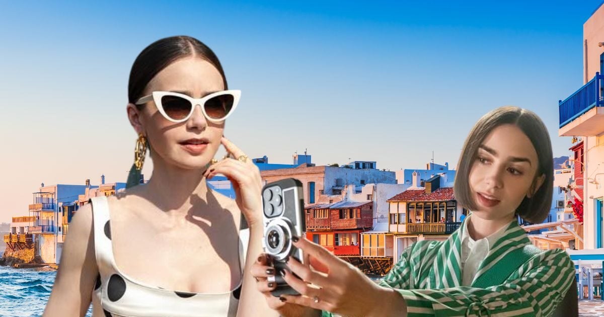 Emily in Paris: Όλα τα μυστικά των γυρισμάτων της σειράς στη Μύκονο