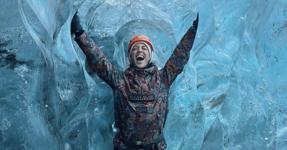 Ευγενία Σαμαρά: Φρέσκες εικόνες από το ονειρεμένο ταξίδι της στην Ισλανδία